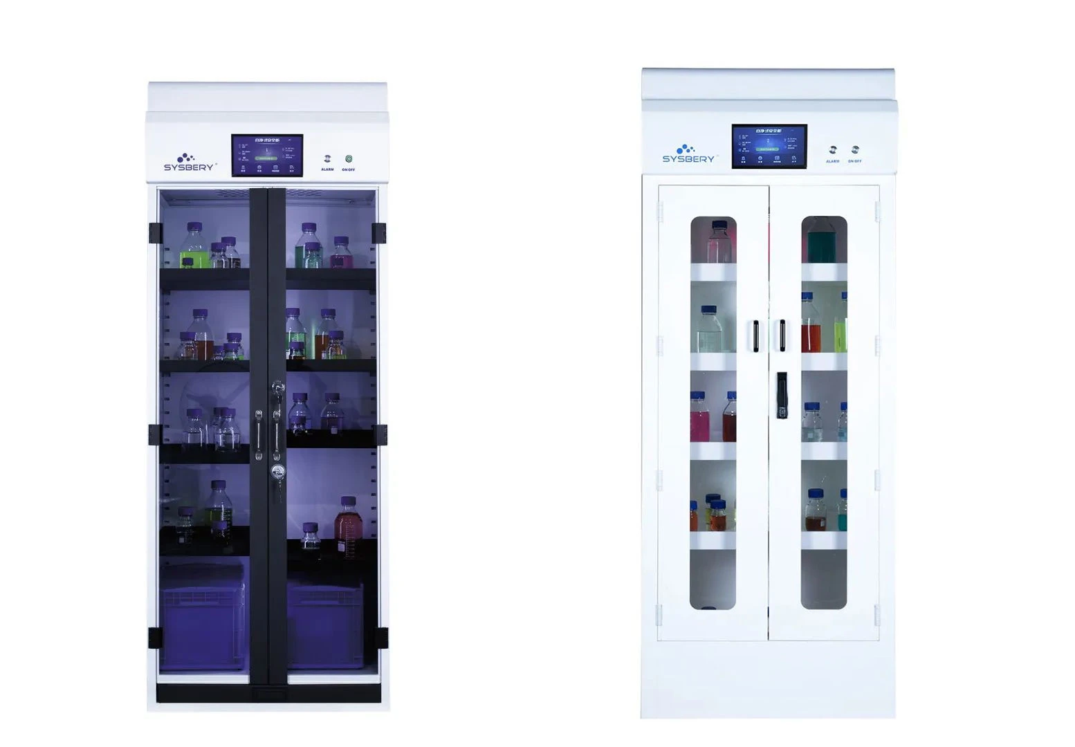 Clean gas type tubeless medicine storage cabinet