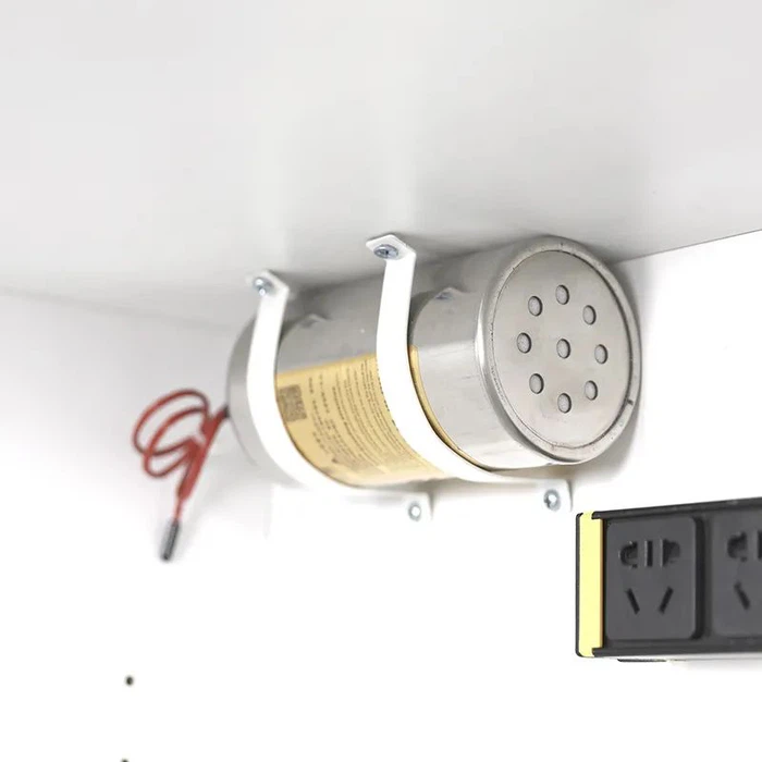 Built-in automatic fire suppression system, ensuring rapid and effective fire control. Built-in automatic fire suppression system, ensuring rapid and effective fire control.